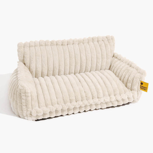 Gran almohada de perros suaves y esponjosas lavables con almohada de perro suave para perros sofá sofa-snozy sueño