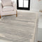 Textura de línea de estilo moderno moderno alfombra doméstica de cachemira