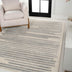 Textura de línea de estilo moderno moderno alfombra doméstica de cachemira