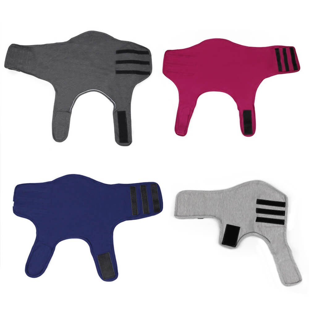 Pet dog clothes solid color functional comfort clothing frightened emotions calm anxiety jacket