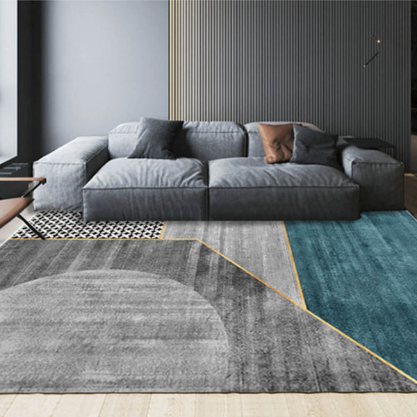 Alfombra de sala de estar de estilo wabi-sabi