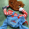 Crazy Horror Chucky Halloween Perro Disfraz