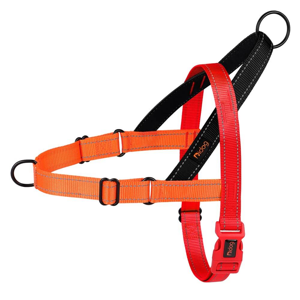 No-Choke Reflective Dog Harness with Adjustable Leash