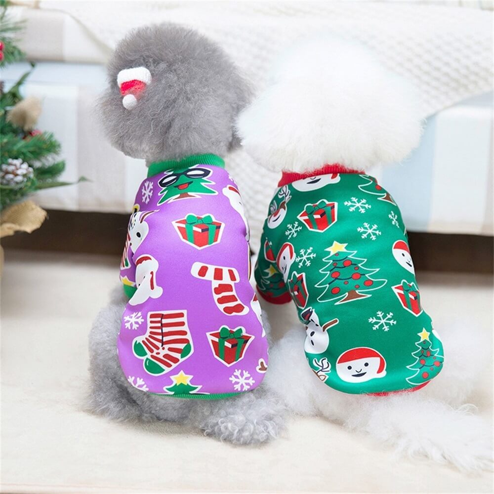 Weihnachts-Schneemann-Hundeshirt – festlich und lustig für die Feiertage