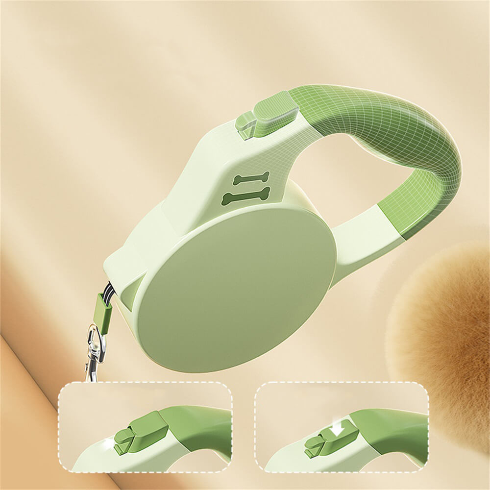 Handheld Automatic Retractable Pet Leash for Small and Medium-Sized Dogs