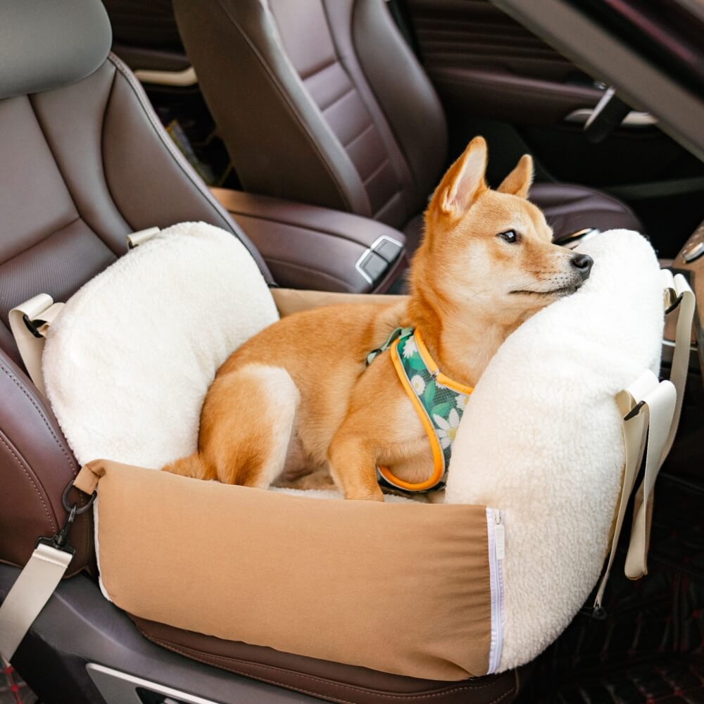 Lit de siège de voiture pour grand chien, protecteur de chiot de sécurité de voyage