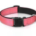 Collar de perro de nylon de seguridad reflectante ajustable