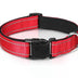 Collar de perro de nylon de seguridad reflectante ajustable