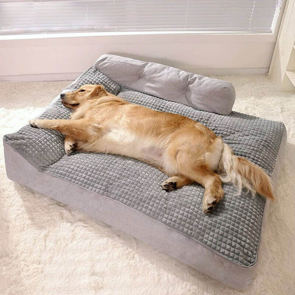 Todas las estaciones Bed de almohada para gatos y perros lavables en espesas