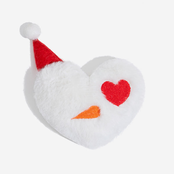 Felted carrot-nose + stitched smile—a winter hug that squeaks.