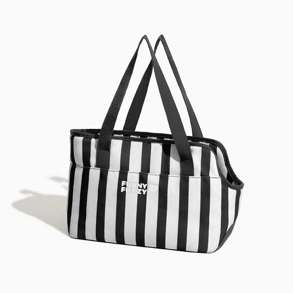Stripe Eco-friendly Waterproof Breathable Mesh Safe Pet Carrier - CityBreeze