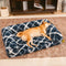 Cama clásica de sofá para perros a cuadros a cuadros - Comodidad acogedora