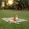 Estilo tropical - Picnic impermeable y tapa del asiento trasero de doble uso