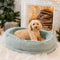 Flauschiges orthopädisches Hundebett Donut