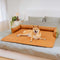 Deluxe Water-repellent Faux Leather Bolster Dog Mat Couch Cover