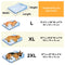 Cama de perros ortopédico de rectángulo lavable de enfriamiento extra grande - siesta de enfriamiento