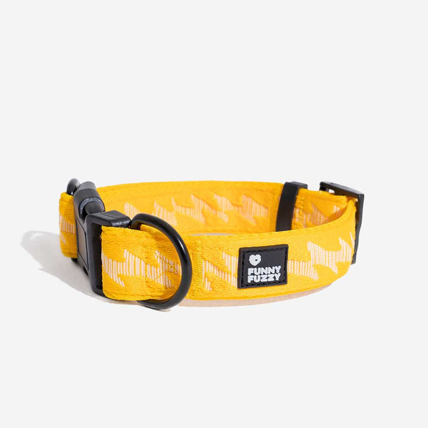 FunnyFuzzy Collar per cani durevoli in nylon regolabile - Flexi Walker