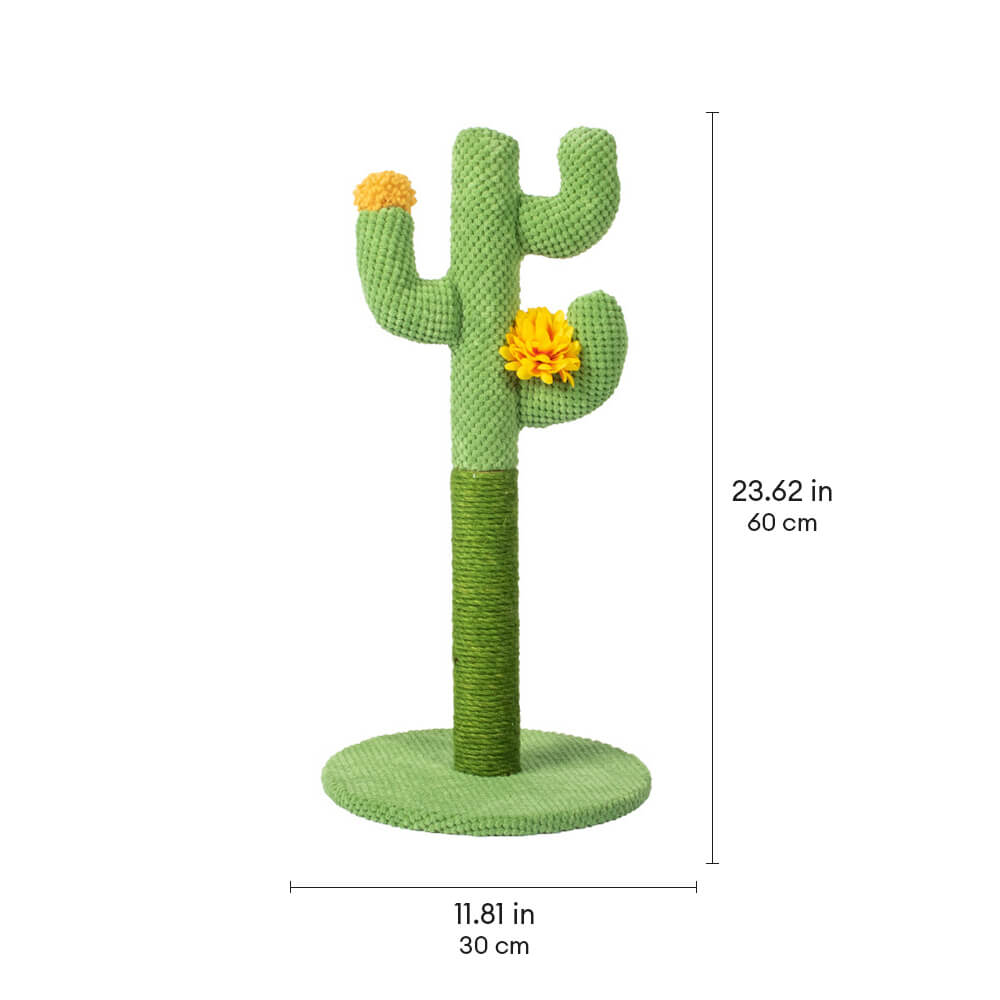 Cactus Design Sisal Durable Cat Scratching Post