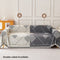 Patrón geométrico de geométrico Chenille Trow Couch Couch