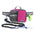 Outdoor Waterproof 3 in 1 Multi-Function Leash Dog Training Waist Bag Set