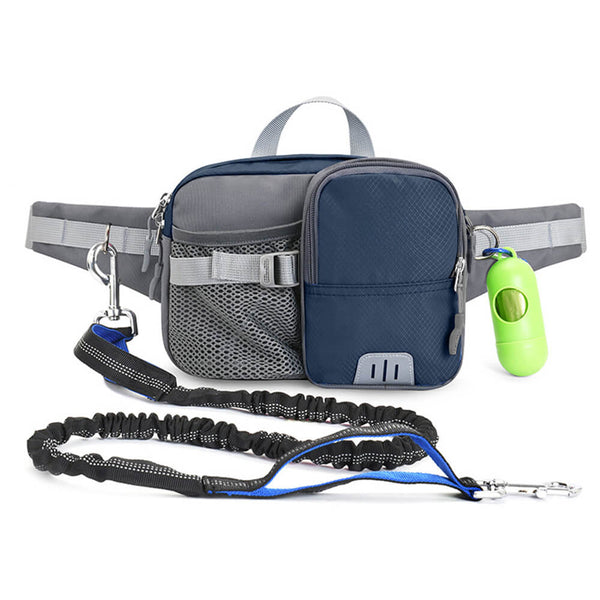 Outdoor Waterproof 3 in 1 Multi-Function Leash Dog Training Waist Bag Set