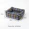Plaid espandibile morbido reversibile con culo a bottone a corno e letto gatto