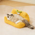 Diseño de monstruos suaves de lujoso Cama elevada de perros y gatos