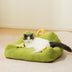 Diseño de monstruos suaves de lujoso Cama elevada de perros y gatos