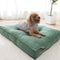 Cama de perros de almohada de servicio pesado de servicio pesado rectángulo grande