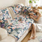 All-Season Cooling Pastoral Floral Couch Cover