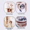 Breathable Rattan-Weave Sisal Multi-Level Cat Tree with Cozy Bed