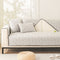 Cooling Iced Bean Geometric Pattern Non-Slip Couch Cover
