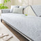 Cooling Iced Bean Geometric Pattern Non-Slip Couch Cover