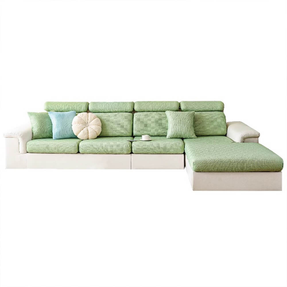 Modern Geometric Cooling Durable Stretch Magic Couch Cover