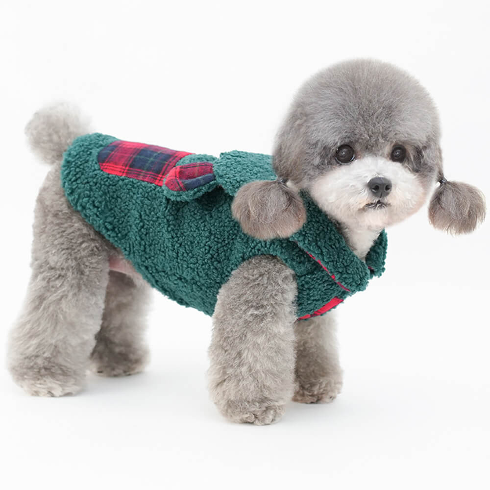 Chaleco para perros Sherpa Sherpa - acogedor, lindo y perfecto para el invierno
