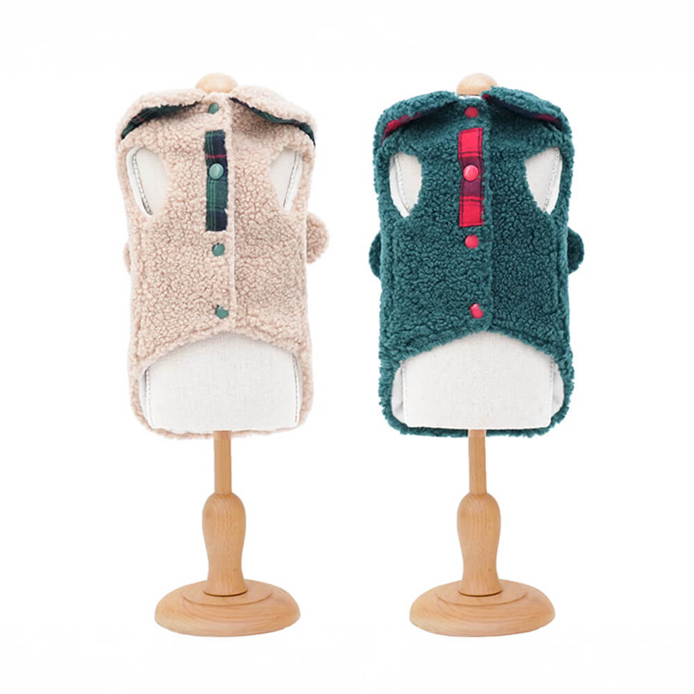 Chaleco para perros Sherpa Sherpa - acogedor, lindo y perfecto para el invierno