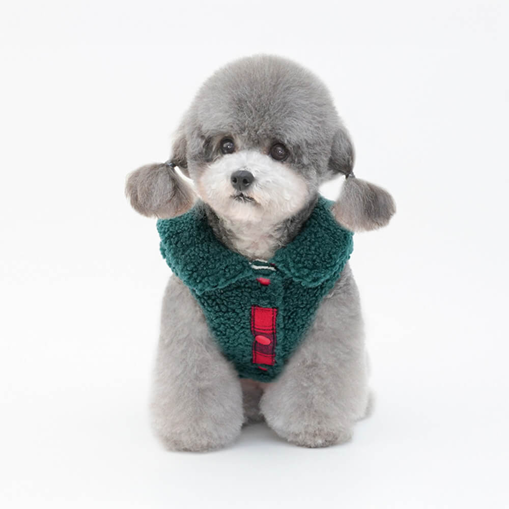 Chaleco para perros Sherpa Sherpa - acogedor, lindo y perfecto para el invierno
