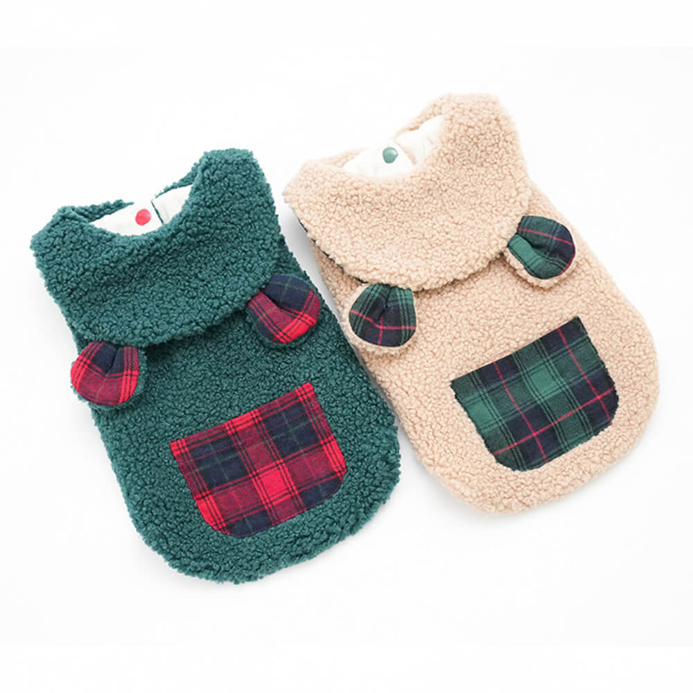 Chaleco para perros Sherpa Sherpa - acogedor, lindo y perfecto para el invierno
