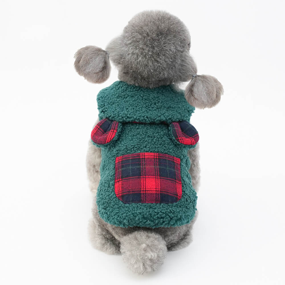 Chaleco para perros Sherpa Sherpa - acogedor, lindo y perfecto para el invierno