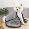Toalla de baño de chenille y gato de chenille suave y seca