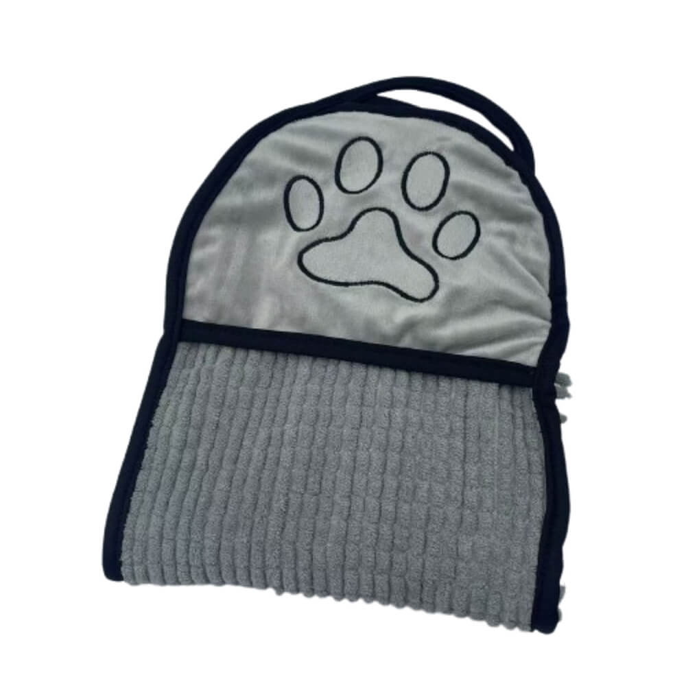 Toalla de baño de chenille y gato de chenille suave y seca