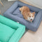 Soporte envolvente totalmente ortopédico cama para perros grande impermeable