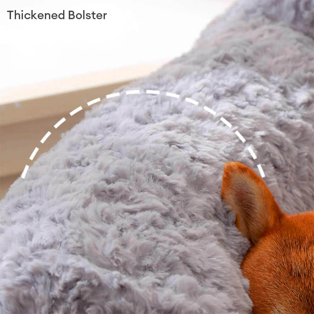 Canapé-lit confortable et lavable pour chien et chat, support complet, chaud et amovible