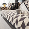 Diamond-Pattern Plush Couch Cover
