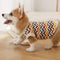 Diamond Striped Dachshund Dog Sweater