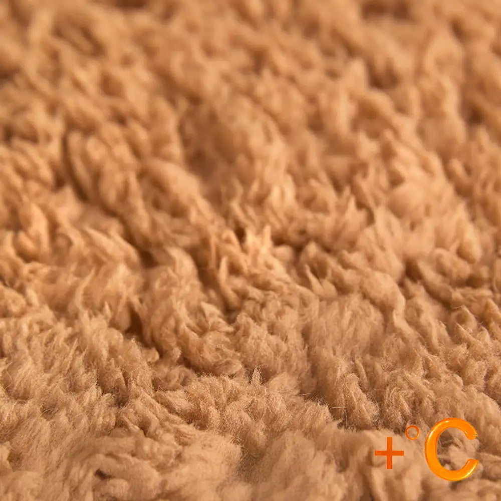 Faux Lambswool U-Shaped Removable Washable Orthopedic Pet Bed