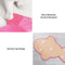Topes de succión de sisal decorativas en forma de pescado Cat Board