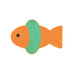 Topes de succión de sisal decorativas en forma de pescado Cat Board