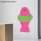 Topes de succión de sisal decorativas en forma de pescado Cat Board