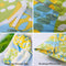 Funky Floral Playful Comfort Cotton Duvet Cover Bed Sheet Set